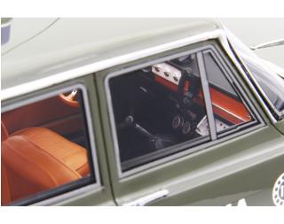 Alfa Romeo Giulia Super 1969 Polizia S.Volante VERDE MILITARE Laudoracing 1:18 Resinemodell (Türen, Motorhaube... nicht zu öffnen!)